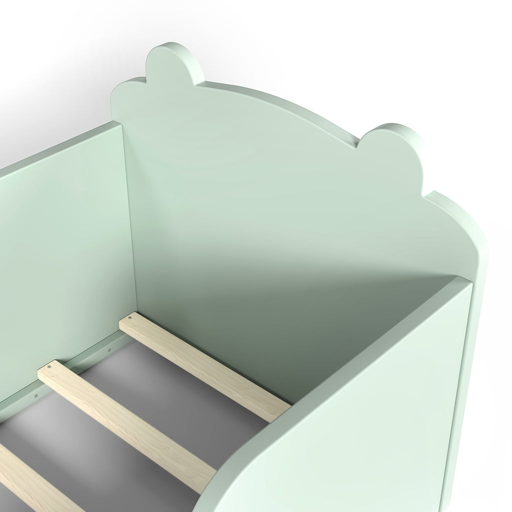 Toddler Floor Bed Frame, Bear Shape for Boys and Girls