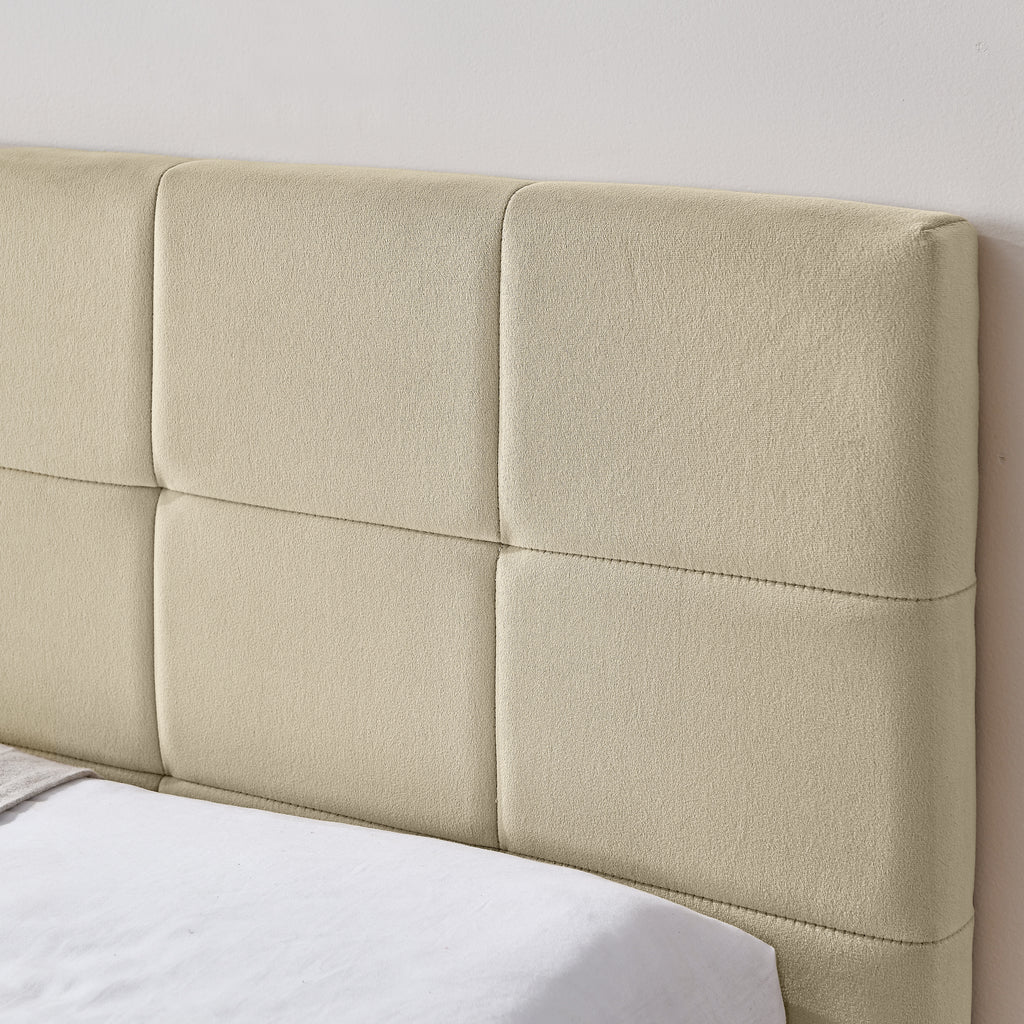 Full Size Upholstered Tufted Bed Frame