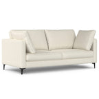 Ava 76 Inch Mid Century Sofa with Ottoman Set