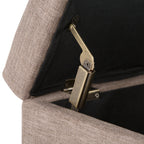Avalon Storage Ottoman Bench - Fawn