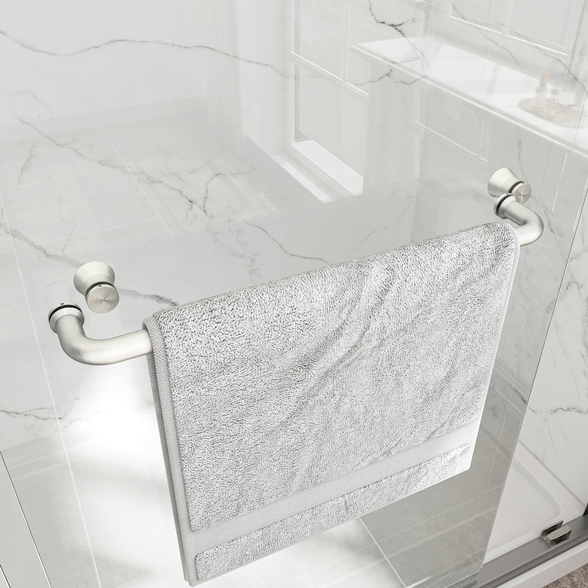 55"-60" W x 72" H Matte Shower Doors