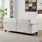Luxury Chenille Upholstered Loveseat