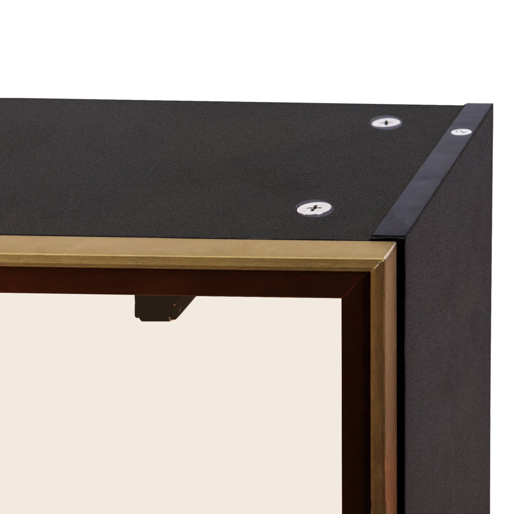 Large-Capacity Spice Rack Wall Mounted Storage Cabinet