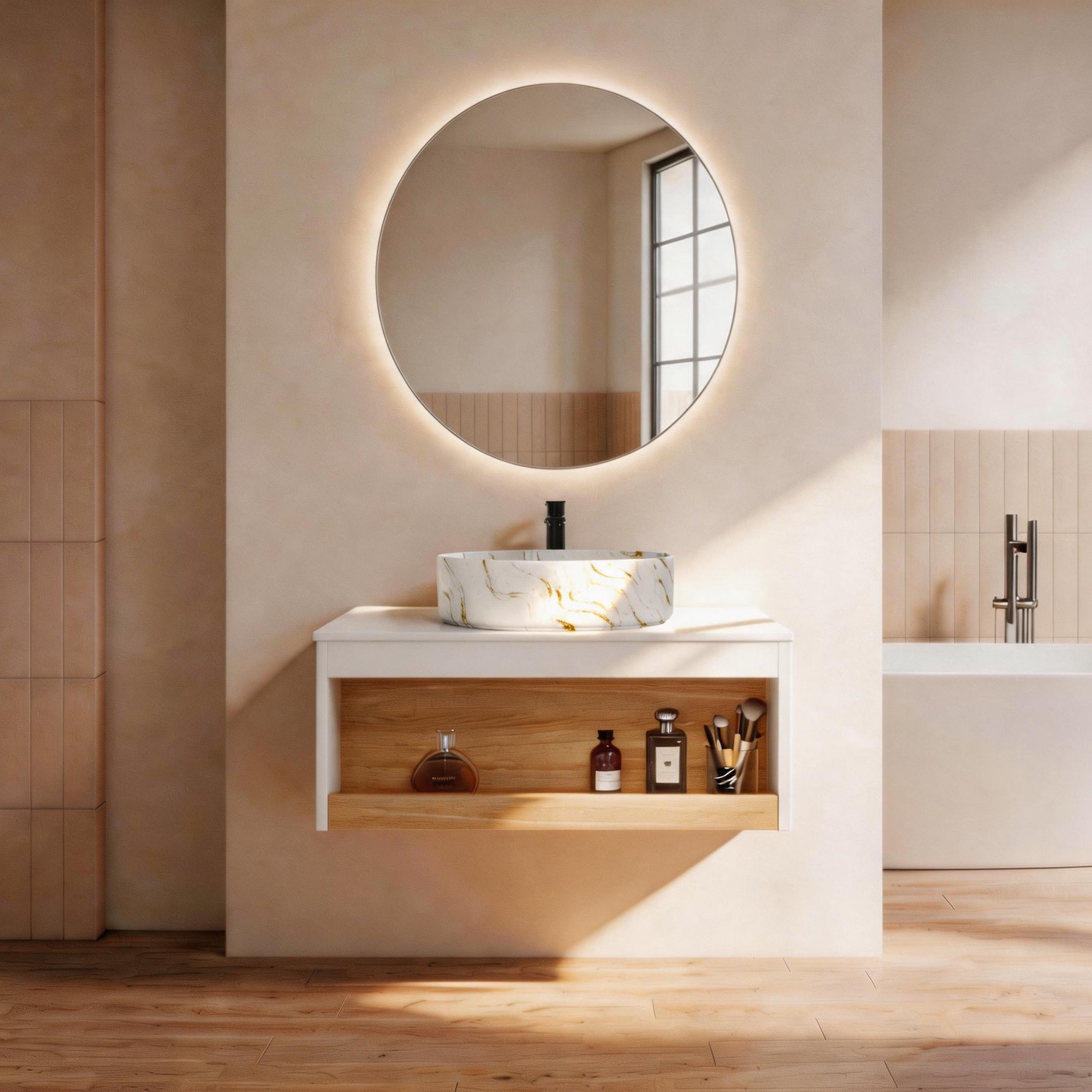 30" Floating Bathroom Vanity