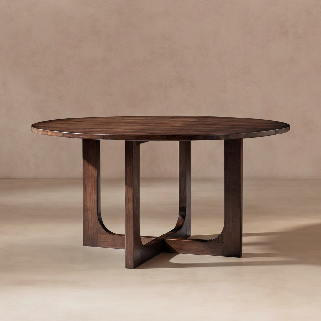 Pino 60" Modern Round Dining Table
