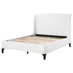 Theodore Snow Upholstered Eastern King Wingback Bed