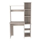 Versalles Writing Desk, Two Superior Shelves, Five Cubbies - Light
