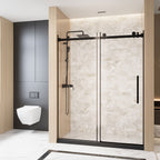 Frameless Single Sliding Shower Door
