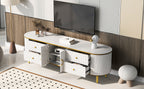 Vibe Haus Modern TV Stand for TVs Up to 80 Inches