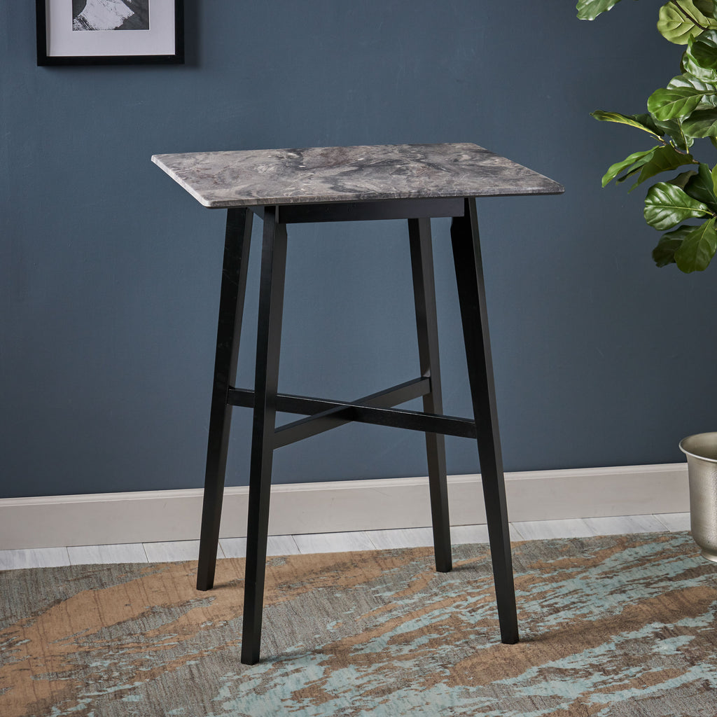 Modern Bar Height 42" Dining Table