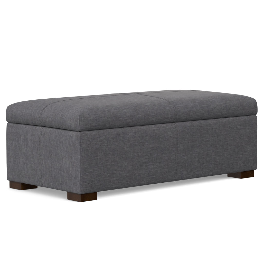 Gabbie 48 Inch Wide Rectangular Storage Ottoman
