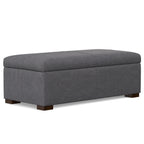 Gabbie 48 Inch Wide Rectangular Storage Ottoman