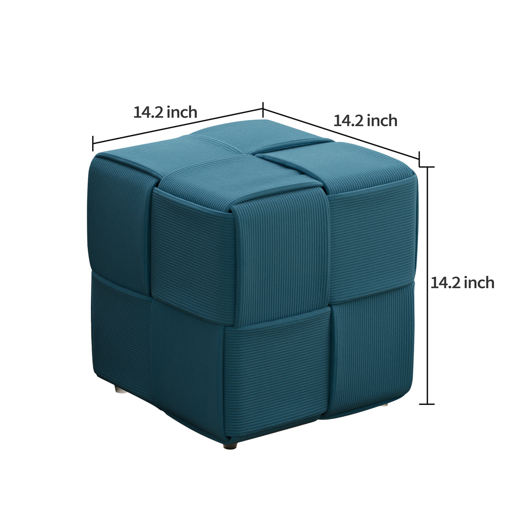 Soft and Comfortable Square Ottoman Foot Rest