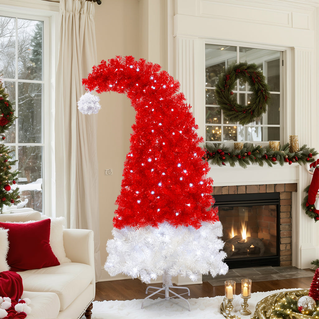 6FT Artificial Christmas Tree with LED Lights