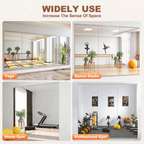 Home Gym Full Body Mirrors - 71"x32" (Each) - 2 PCS