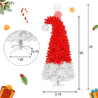 6FT Artificial Christmas Tree with LED Lights