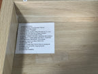 42.5" Tall Rattan Shoe Cabinet with Doors