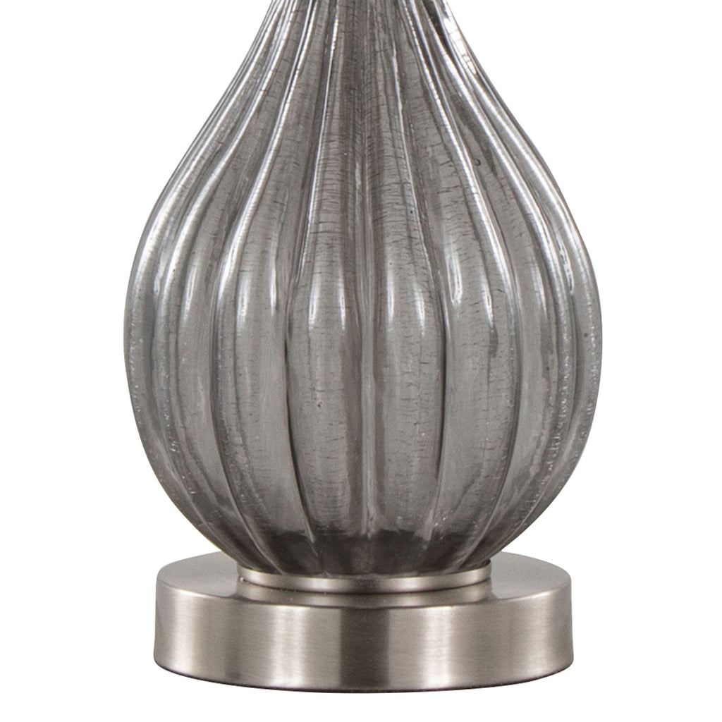 Jenny 27" Contemporary Glass Table Lamp