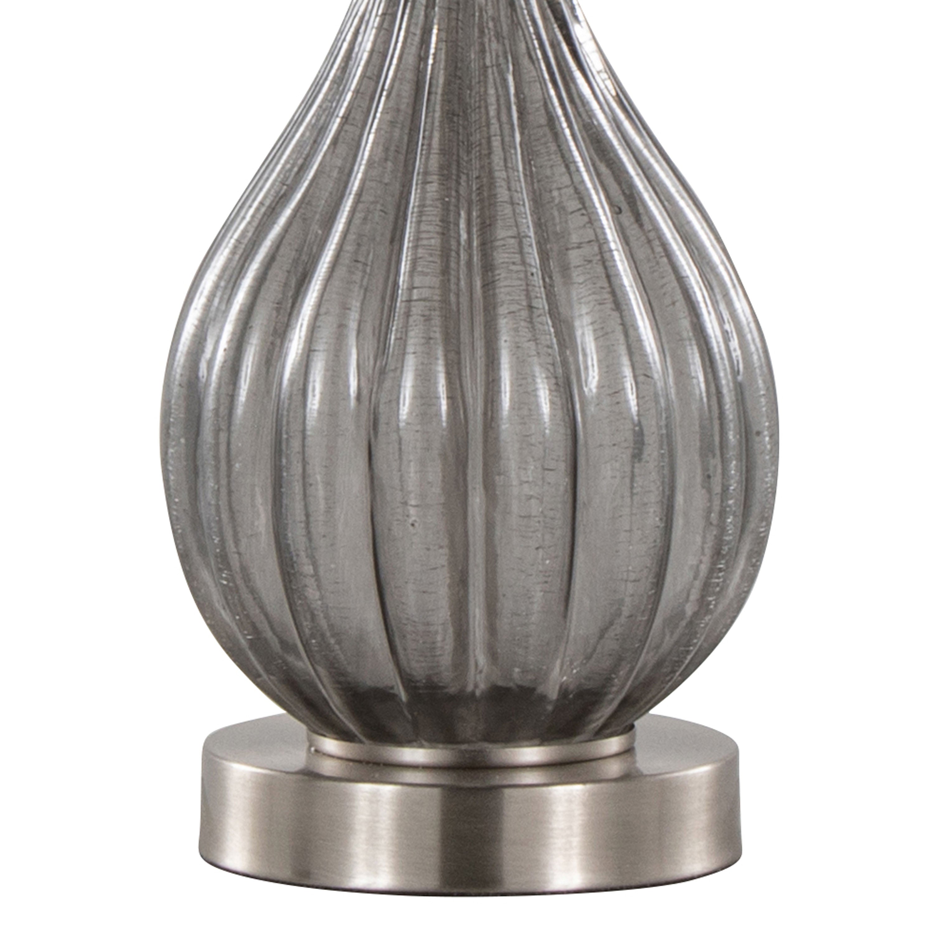Jenny 27" Contemporary Glass Table Lamp