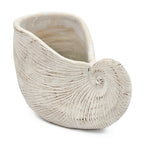 Nautilus Shell Decorative Planter