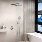 10 Inches Wall Mounted Shower with High Pressure Rain Shower Head