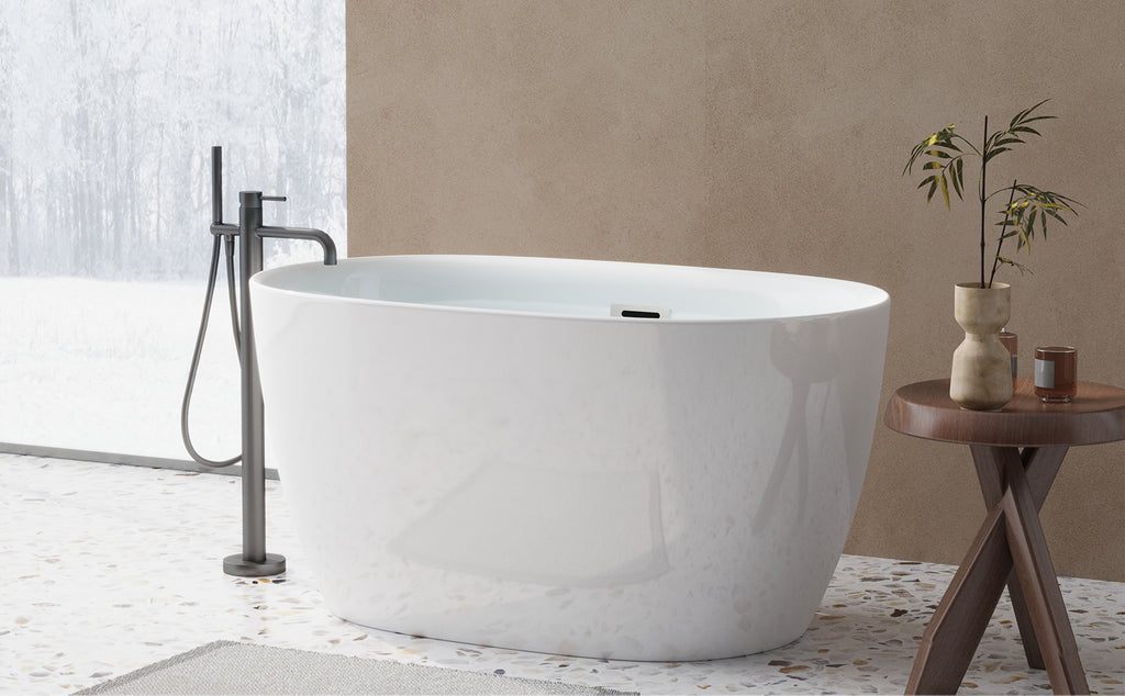 47" Acrylic Freestanding Bathtub