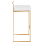 30" Contemporary Stackable Barstool Set of 3