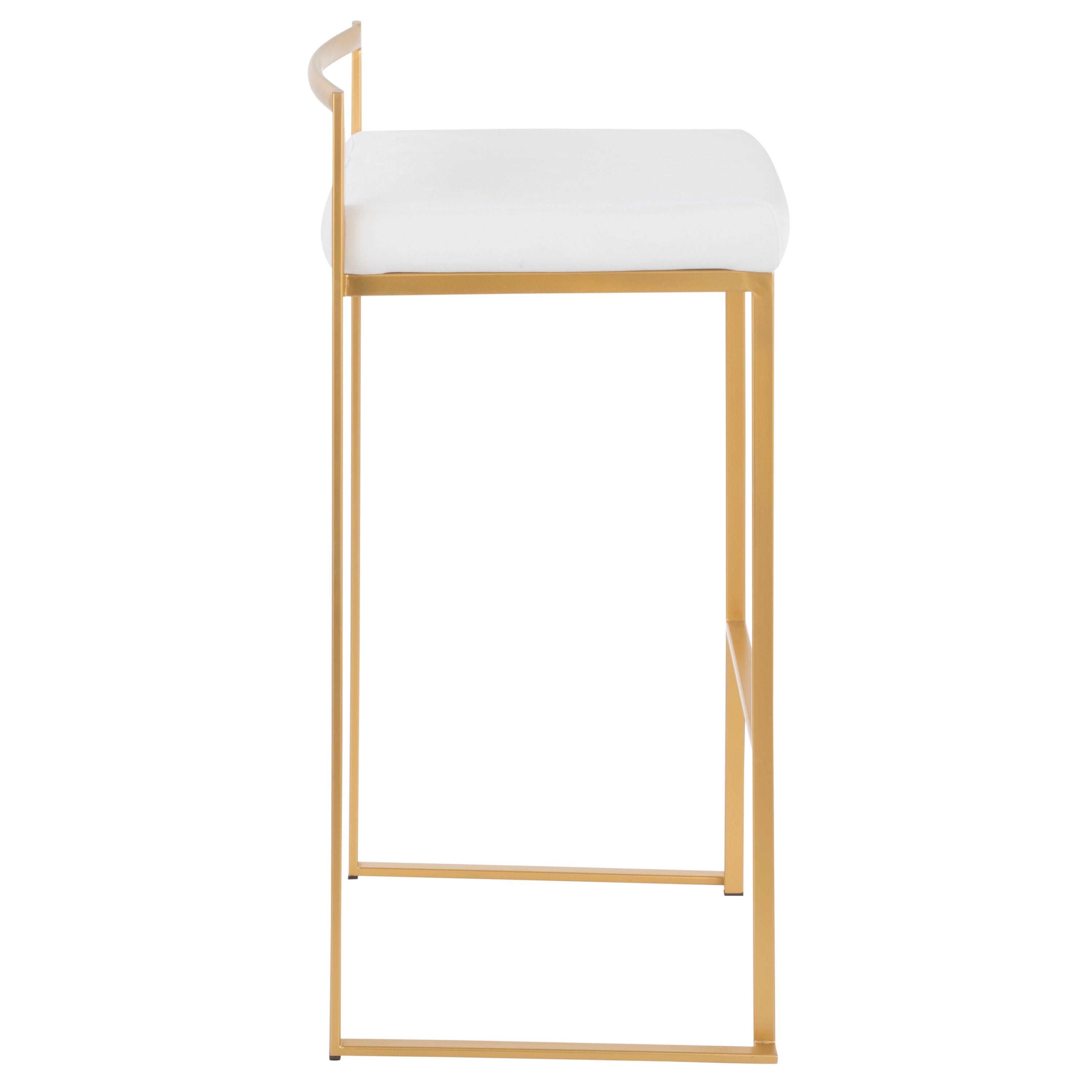 30" Contemporary Stackable Barstool Set of 3