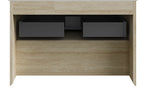 Frigga 30" Wall-Mounted Cabinet with One Drawer and Open Shelf