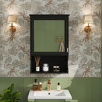 20'' Wall Mounted Bathroom Storage Cabinet with Mirror