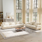 Velvet Modular Sofa Set - Two-Seater & Three-Seater