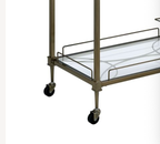 Aditya Mirrored & Antique Kitchen Cart