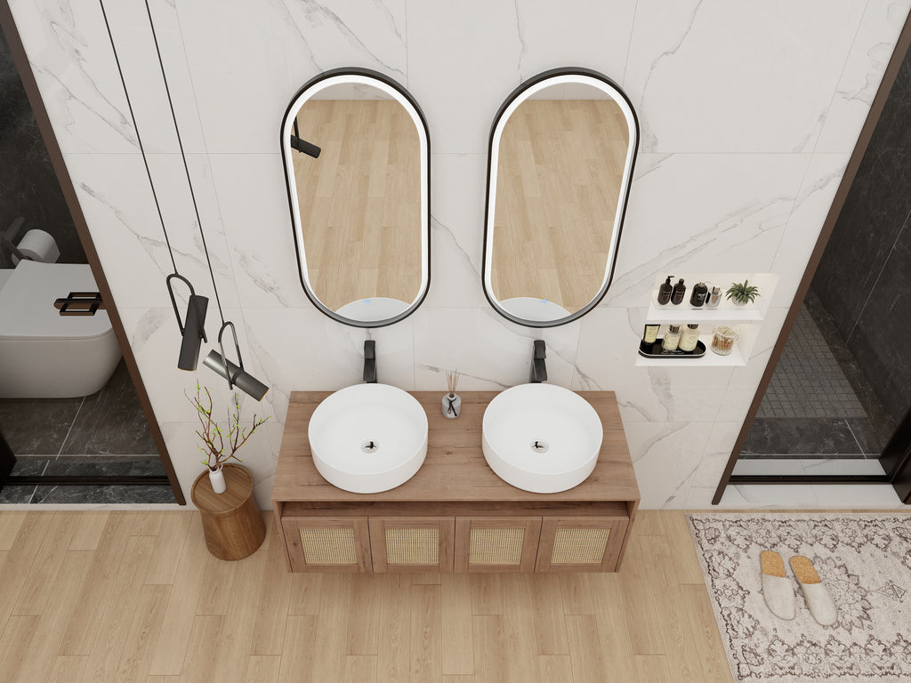 48" Bathroom Vanity with Art Sink
