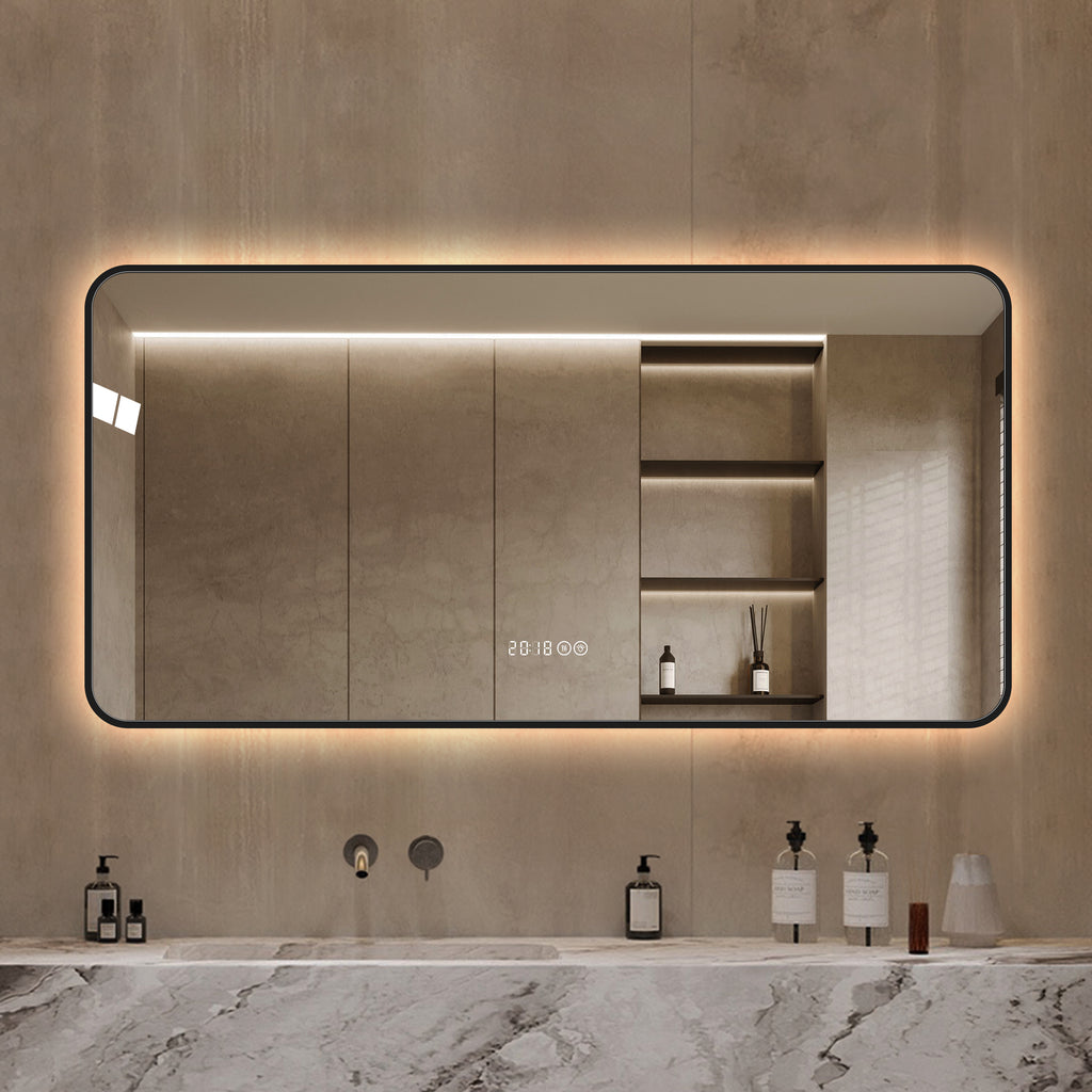 LED Bathroom Mirror - 48 x 24 Inch