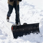 30" Wide Metal Snow Pusher