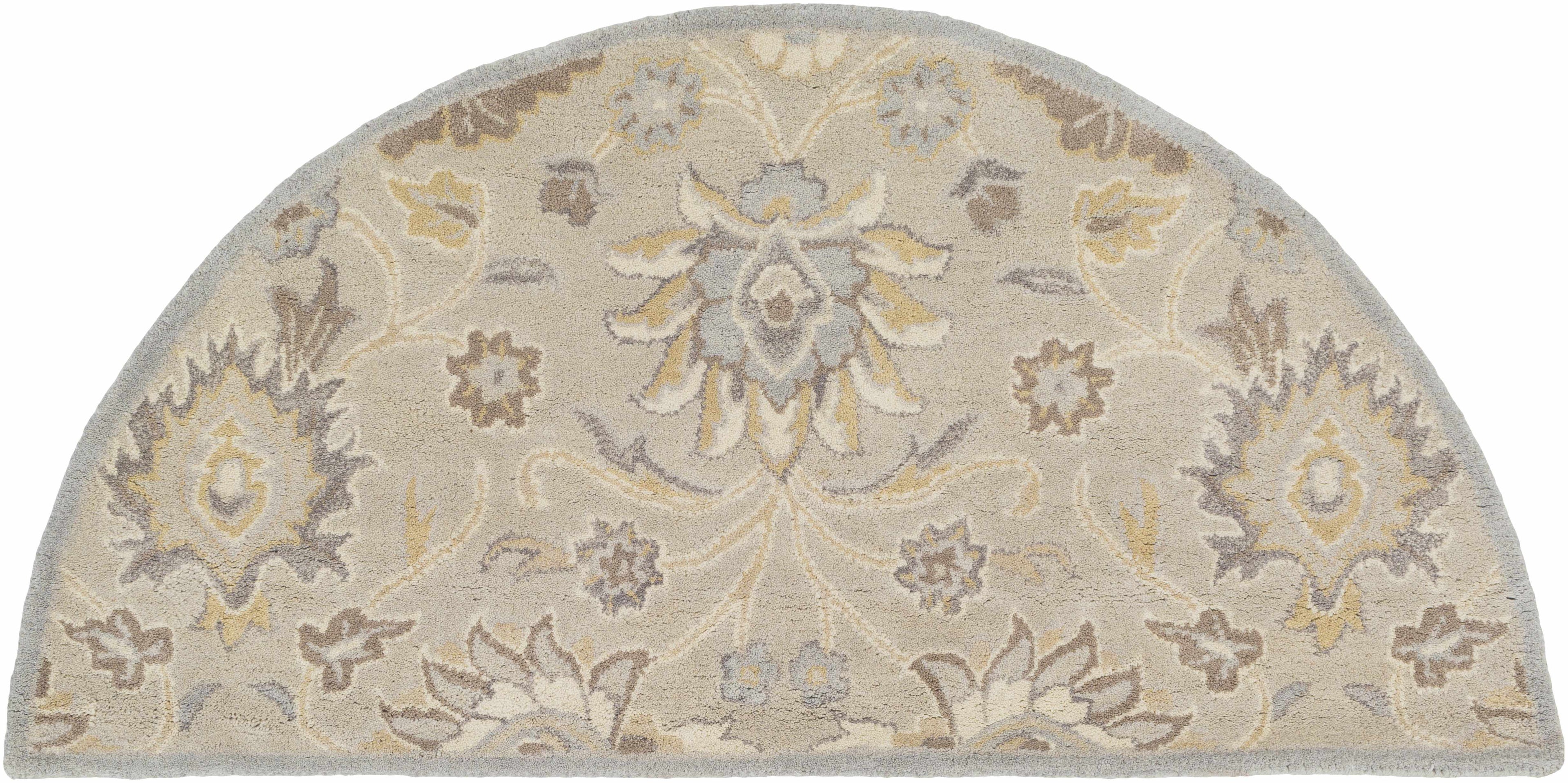Conesus 1192 Hand Tufted Ivory&Taupe Wool Rug