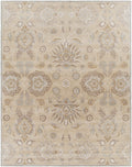 Conesus 1192 Hand Tufted Ivory&Taupe Wool Rug