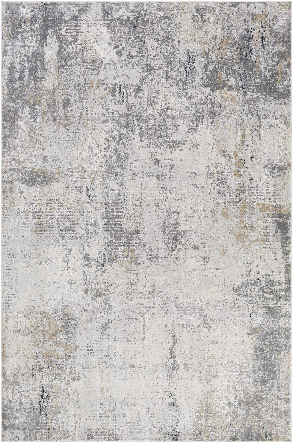 Baranduda Abstract Gray Luxe Rug - Clearance