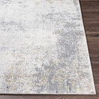 Baranduda Abstract Gray Luxe Rug - Clearance