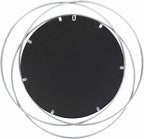 Basay Round Silver Gray Mirror