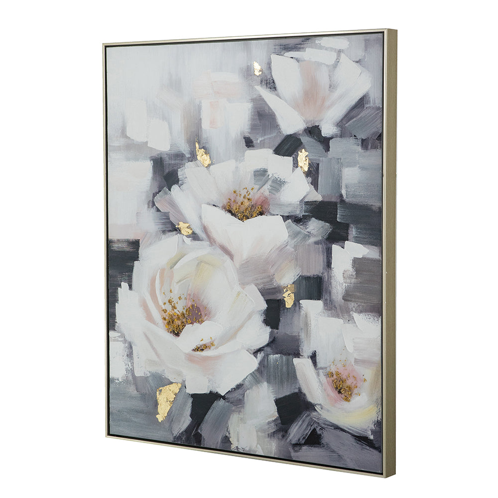 32.3x40.2" Sarah Framed Floral Wall Art