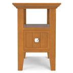 Acadian Narrow Side Table with Drawer