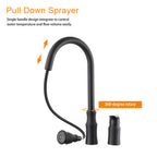 Kitchen Sink Faucet with Separate Handle, Matte