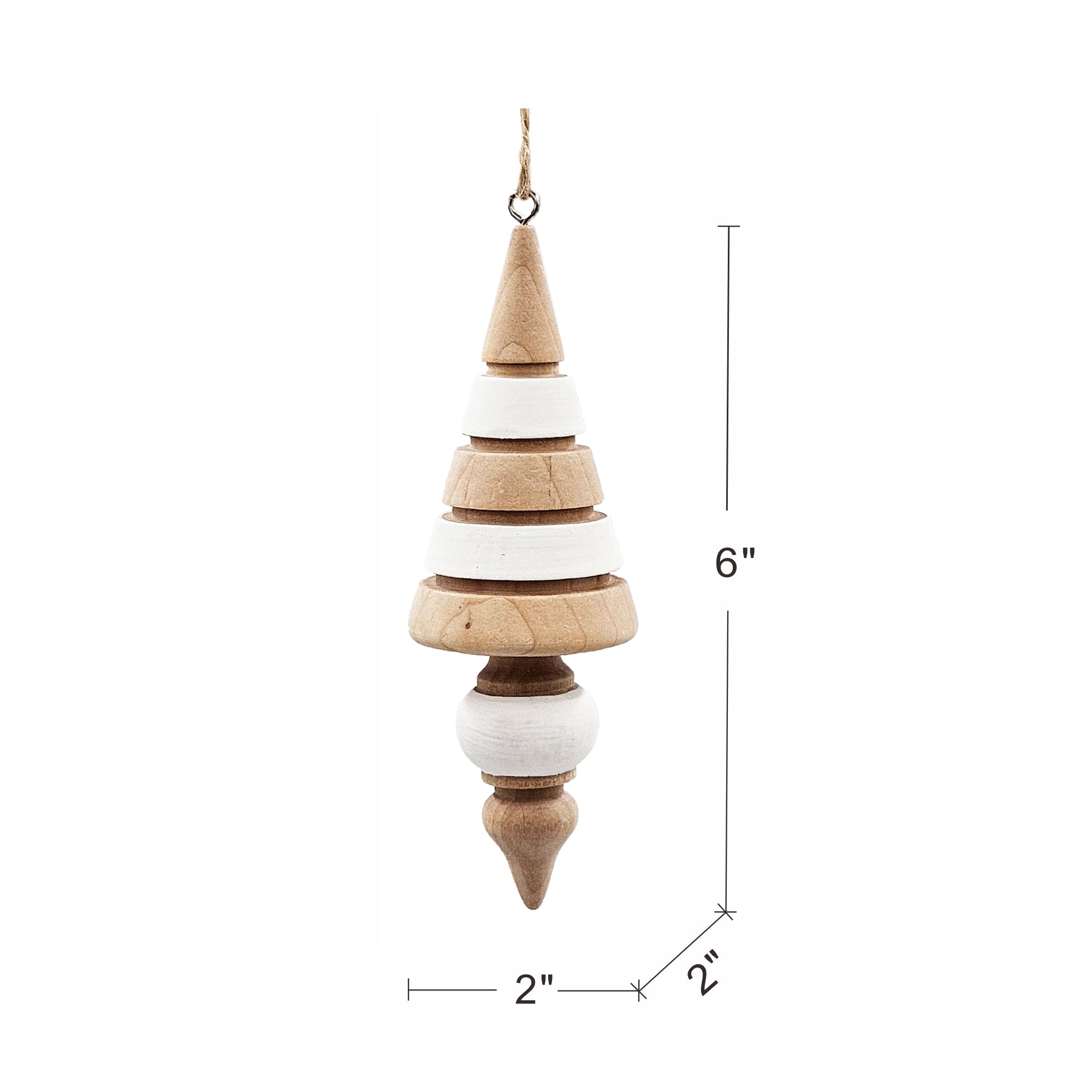 Eucalyptus Icicle Ornament - Set of 6