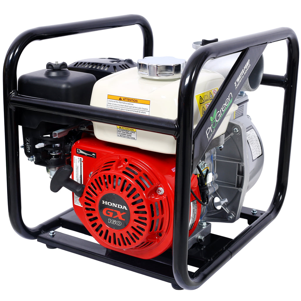 Water Pump 3" 264GPM with Honda GX160 Engine