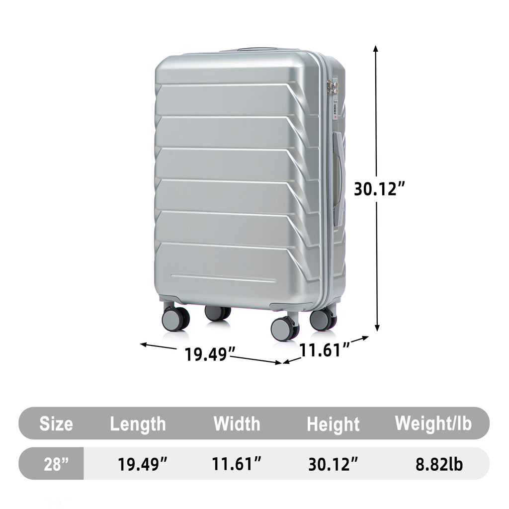 28 Inch ABS Hard Shell Large Travel Checked Luggage