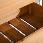 Outsunny Vertical Garden Planter, Wooden 4 Tier Planter Box