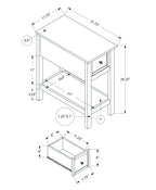 2 Tier Narrow Accent Table