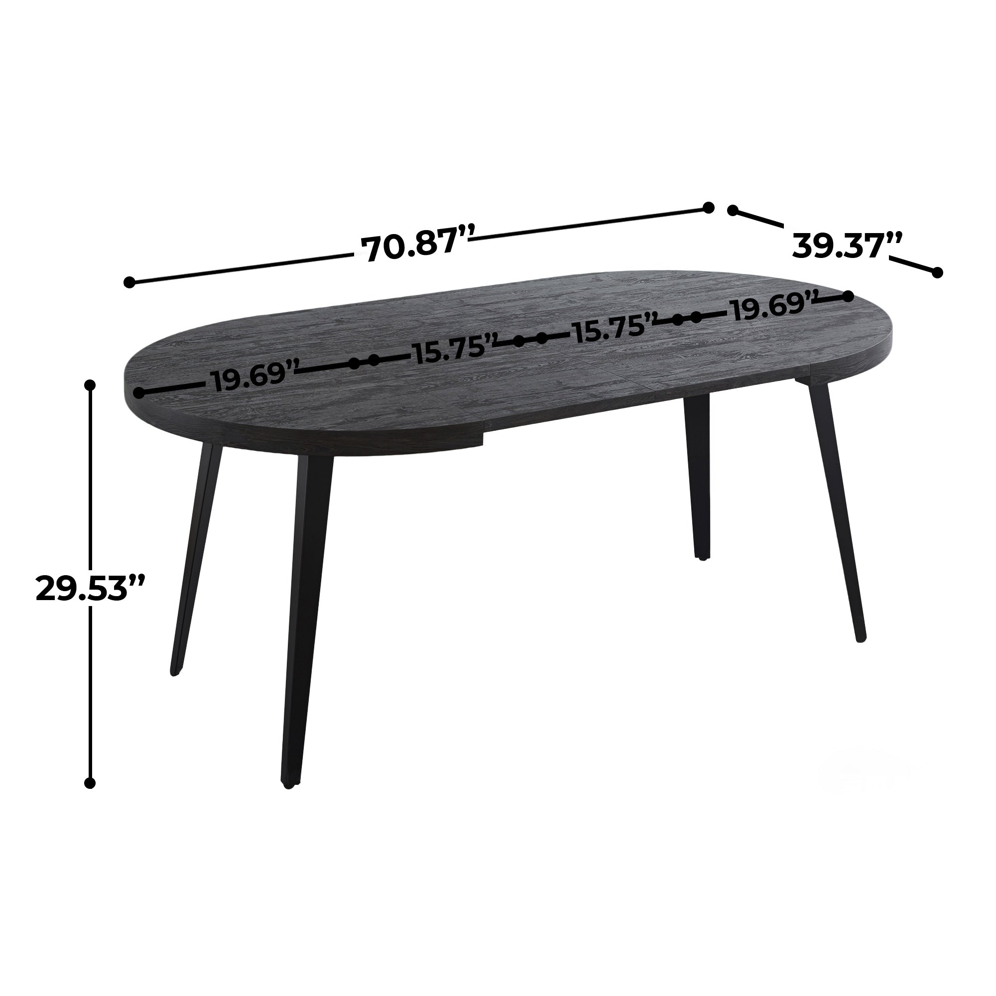 Extendable Table: Dining, Office & Coffee Table
