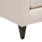 Jack 84" Modern Tuxedo Tufted Sofa, Sky Neutral